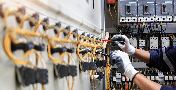 Professional Electrician technician working in Cottage City, MD